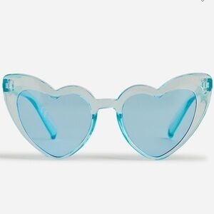 J Crew Girls' heart sunglasses BP459